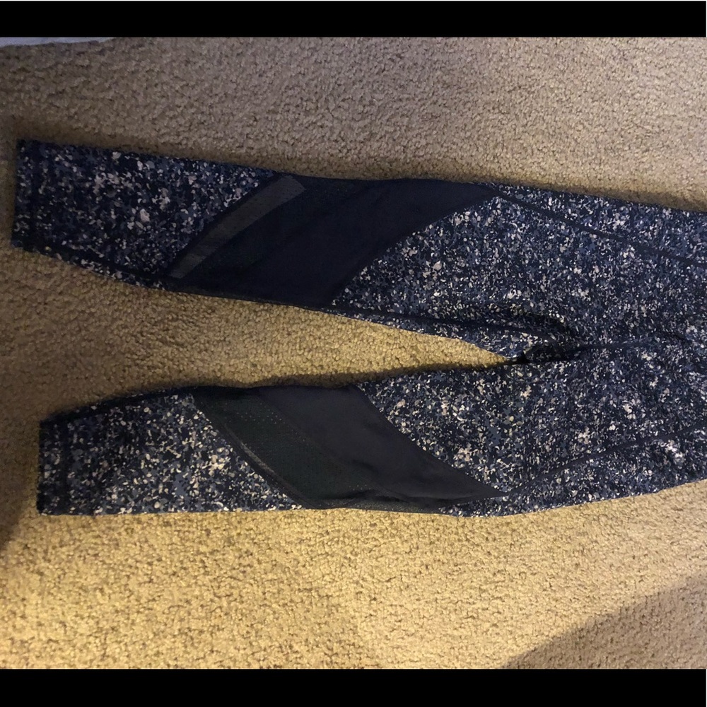 Athleta speckled leggings